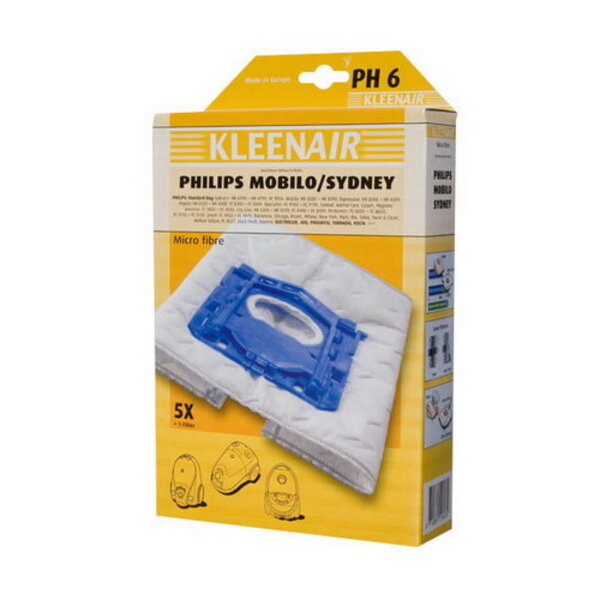 Kleenair Stofzuigerzak ph-6 sms Kleenair (S-Bag) Philips/Electrolux