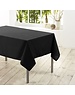 Wicotex Tafelkleed textiel zwart 140x250cm