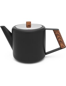 Bredemeijer Theepot 1,1L Duet Design Boston mat zwart