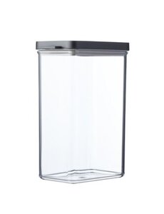 Mepal Voorraaddoos omnia rechthoekig 2000 ml - zwart