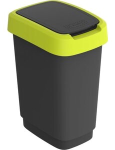 Rotho Afvalbak Rotho Twist 10L lime groen