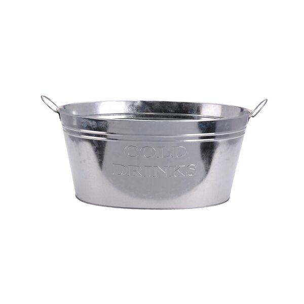 Drankkoeler ovaal zink 25 liter