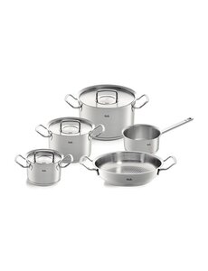Fissler Pannenset Original Profi 5-delig RVS deksels Fissler