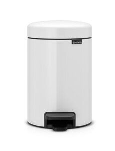 Brabantia Pedaalemmer NewIcon 3 liter White