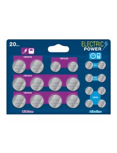  knoopcel batterijen 20 stuks Electric
