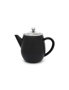 Bredemeijer Theepot Duet Eva 1,1L mat zwart