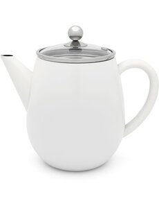 Bredemeijer Theepot Duet Eva 1,1L wit