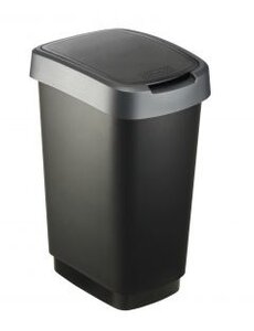 Rotho Afvalbak Rotho Twist 25L grijs
