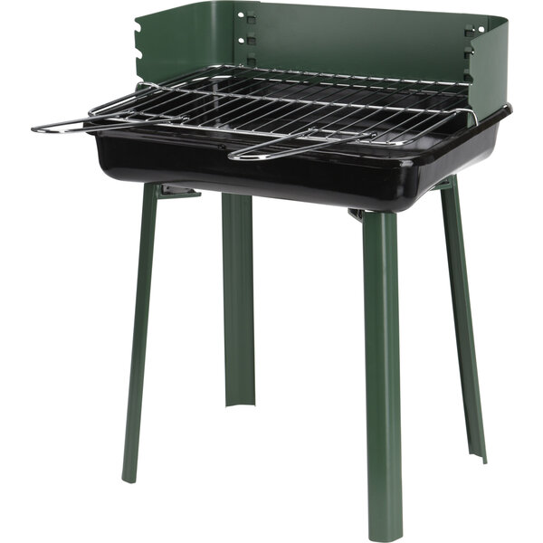 Barbecue click-in groen/zwart