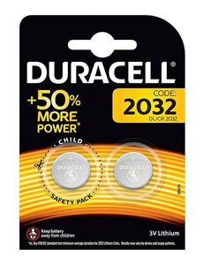 Duracell Knoopcel batterij CR2032 Lithium Duracell