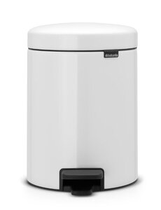 Brabantia Pedaalemmer NewIcon 5 liter White