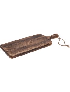 Home & Styling Serveerplateau Mango hout 40cm gebrand