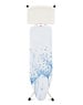 Brabantia Strijkplank B 124 x 38 cm - met solide stoomunithouder White 25 - Cotton Flower