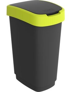 Rotho Afvalbak Rotho Twist 50L lime groen