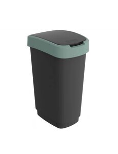 Rotho Afvalbak Rotho twist 50L mistletoe groen