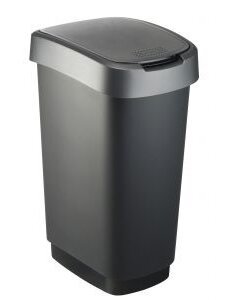 Rotho Afvalbak Rotho Twist 50L grijs
