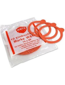 Weck Inmaakring 74x86mm 10 stuks