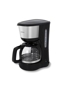 Inventum Koffiezetter 1,25L zwart/rvs