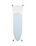 Brabantia Strijkplank B 124 x 38 cm - Solide stoomunithouder - Fresh Breeze