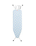 Brabantia Strijkplank B 124 x 38 cm - Strijkplank Met strijkijzerhouder White 22 - Fresh Breeze