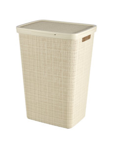 Curver Wasbox Jute Gebroken Wit 58L