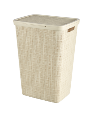 Curver Wasbox Jute Gebroken Wit 58L