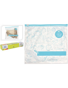 Excellent Houseware Plasticzak hersluitbaar Inhoud 3 liter