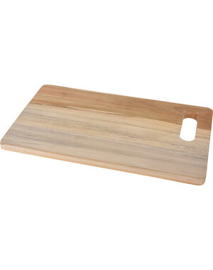 Home & Styling Snijplank teak met handvat 34x21cm