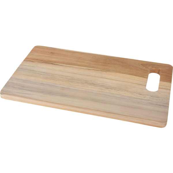 Home & Styling Snijplank teak met handvat 34x21cm