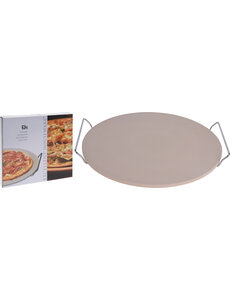 Excellent Houseware Pizza baksteen met houder