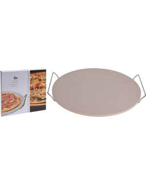 Excellent Houseware Pizza baksteen met houder