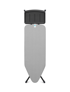 Brabantia Strijkplank C 124 x 45 cm - Met solide stoomunithouder - Metalized