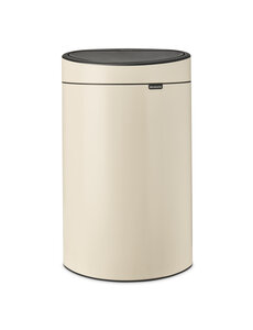 Brabantia Afvalbak Touch Bin New 40 liter Soft Beige