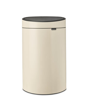 Brabantia Afvalbak Touch Bin New 40 liter Soft Beige