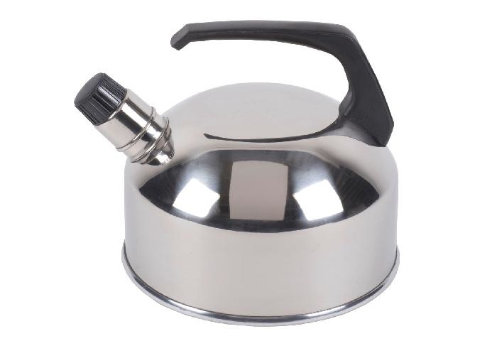 IBILI - Klassiek Fluitkoffiezetapparaat, 2,5 liter, Roestvrij staal