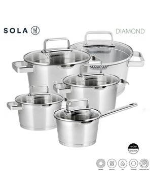 Sola Kookset 5-delig Diamond Sola