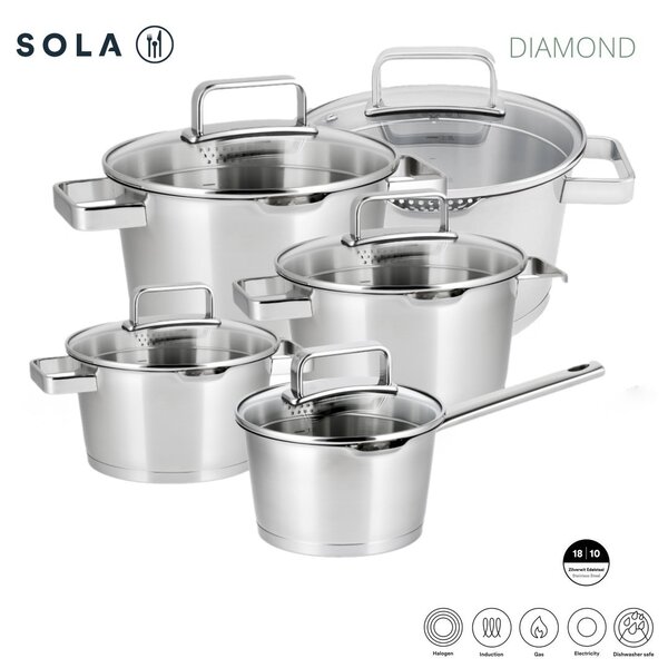 Sola Kookset 5-delig Diamond Sola