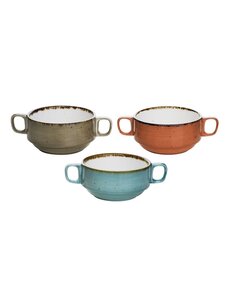 Cosy & Trendy Soepkom met 2 grepen Brisbane 3 assorti