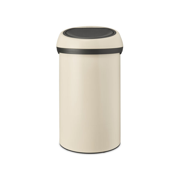 Brabantia Afvalbak Touch Bin 60 liter Soft Beige