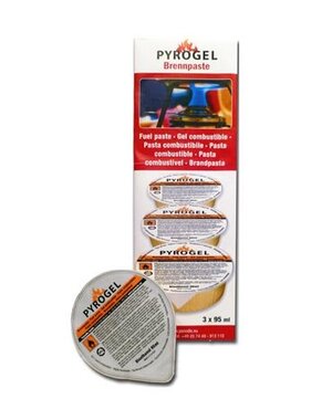 Pyrogel Brandpasta 3 cupjes van 95 gram