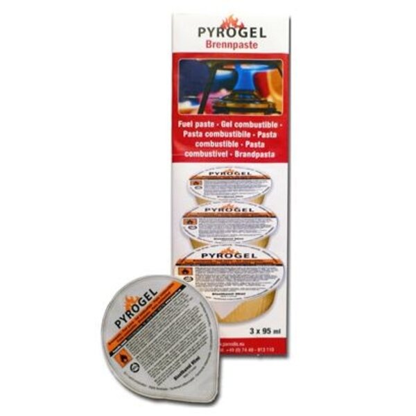 Pyrogel Brandpasta 3 cupjes van 95 gram