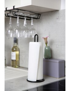 Wenko Keukenrolhouder zwart ø12,5cm
