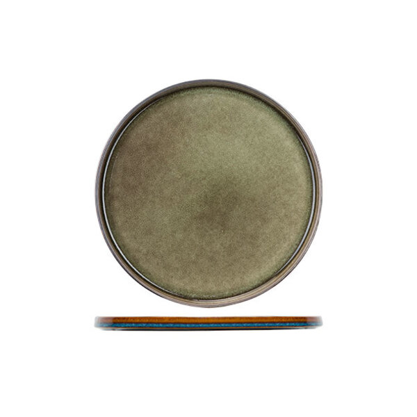 Cosy & Trendy Plat bord 32,5cm green Quintana