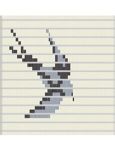 Torresol Vliegengordijn Creme-Zwaluw hulzen 90X210cm