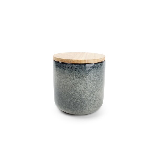 Salt en Pepper Voorraadpot Meridian 12xH12cm groen/blauw