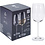 Atmós Fera Witte wijnglas 38cl set/4 kristalglas