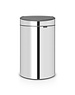 Brabantia Afvalbak Touch Bin 40 liter Brilliant Steel