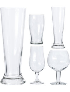 Excellent Houseware Bierglazen set 4 stuks