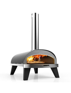 ZiiPa Pizza Oven Piana Pellets Antraciet