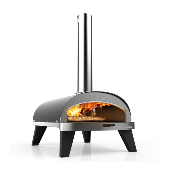 ZiiPa Pizza Oven Piana Pellets Antraciet